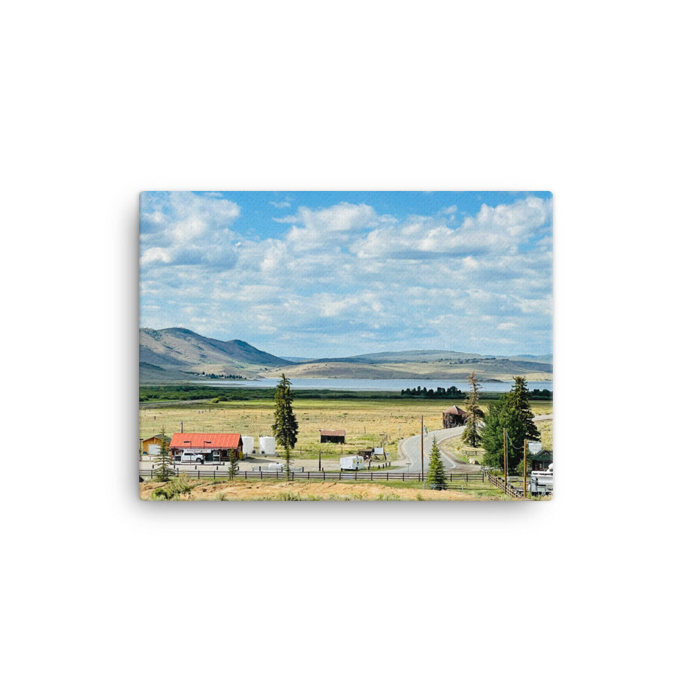 Canvas Wall Art - Scofield Reservoir, Utah