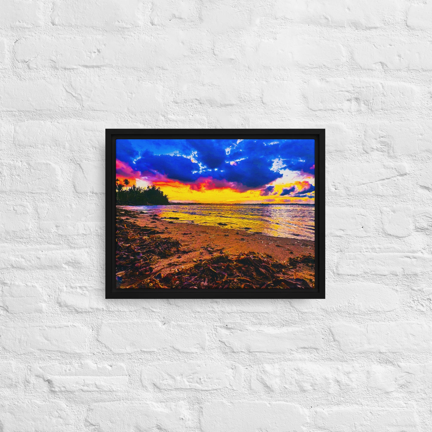 La Isla — Puerto Rico | Framed Canvas Print