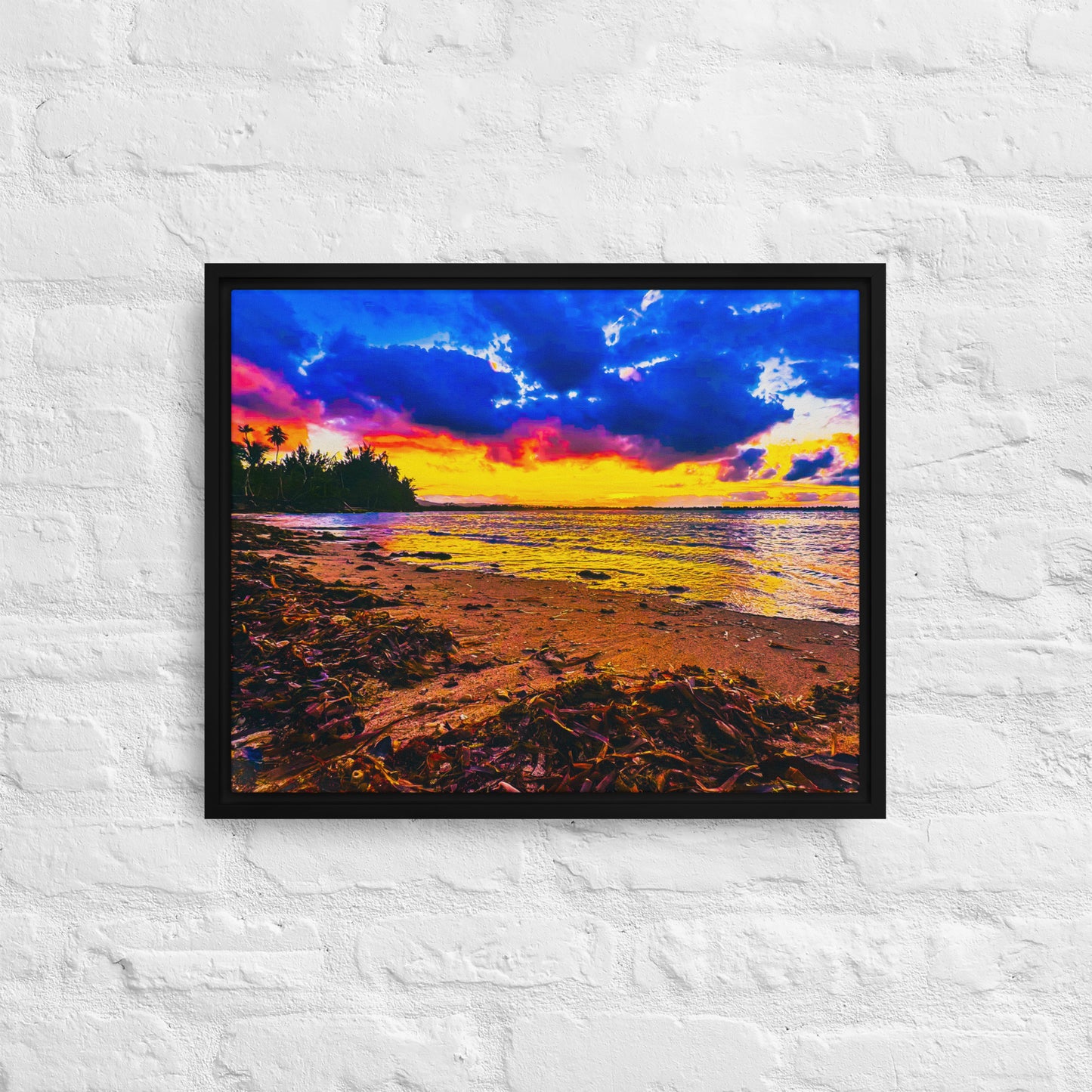 La Isla — Puerto Rico | Framed Canvas Print