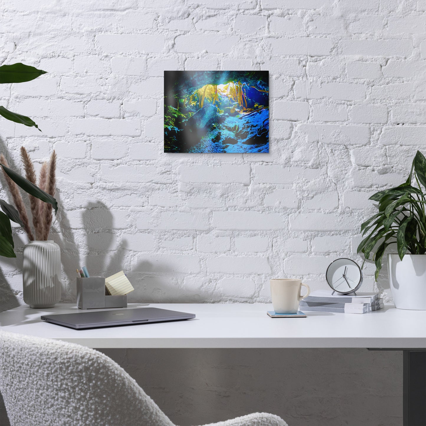 The Portal - Into the Light | Metal Print