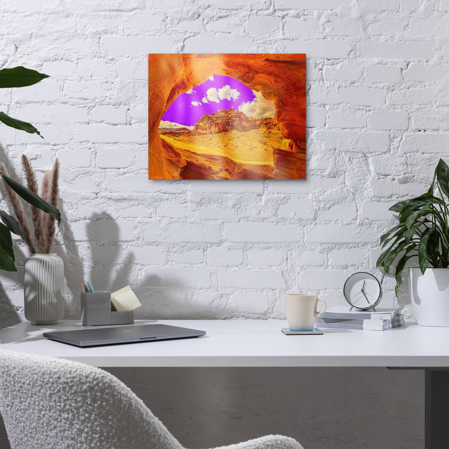 The Portal - Valley of Fire | Metal Print