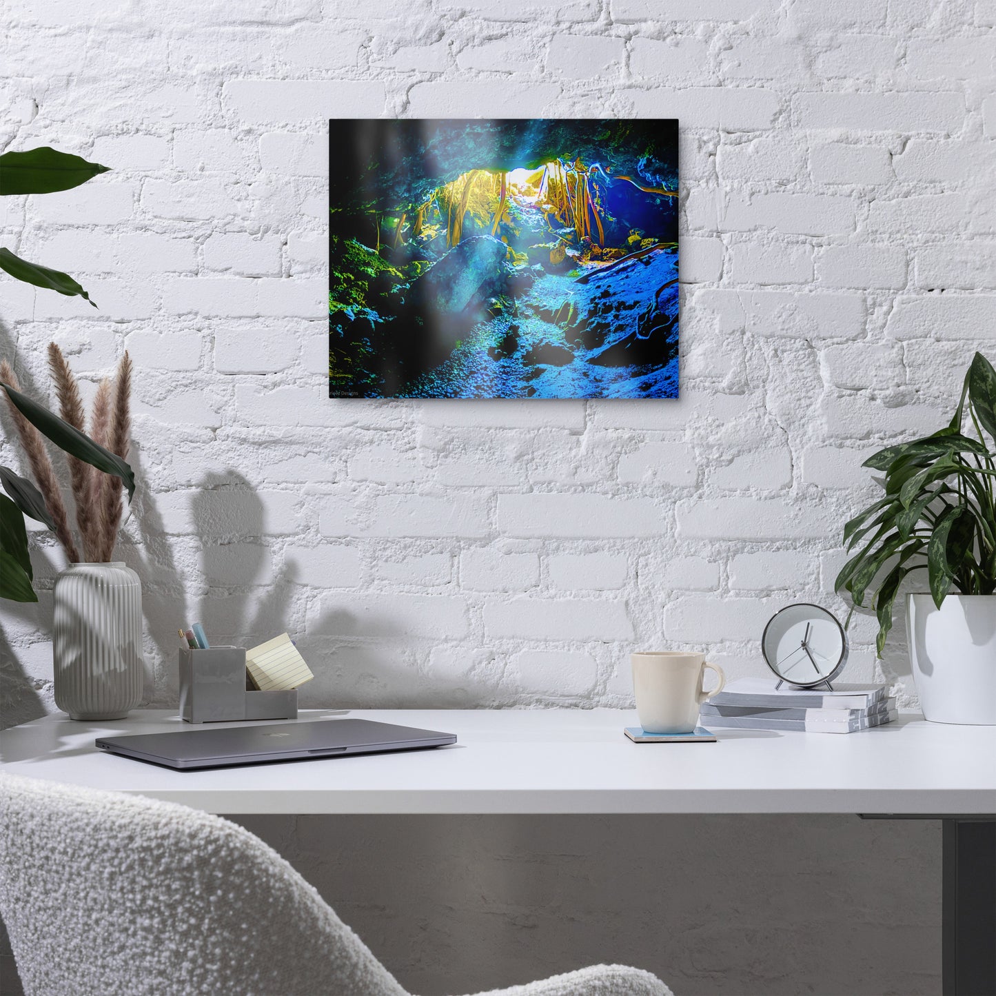 The Portal - Into the Light | Metal Print