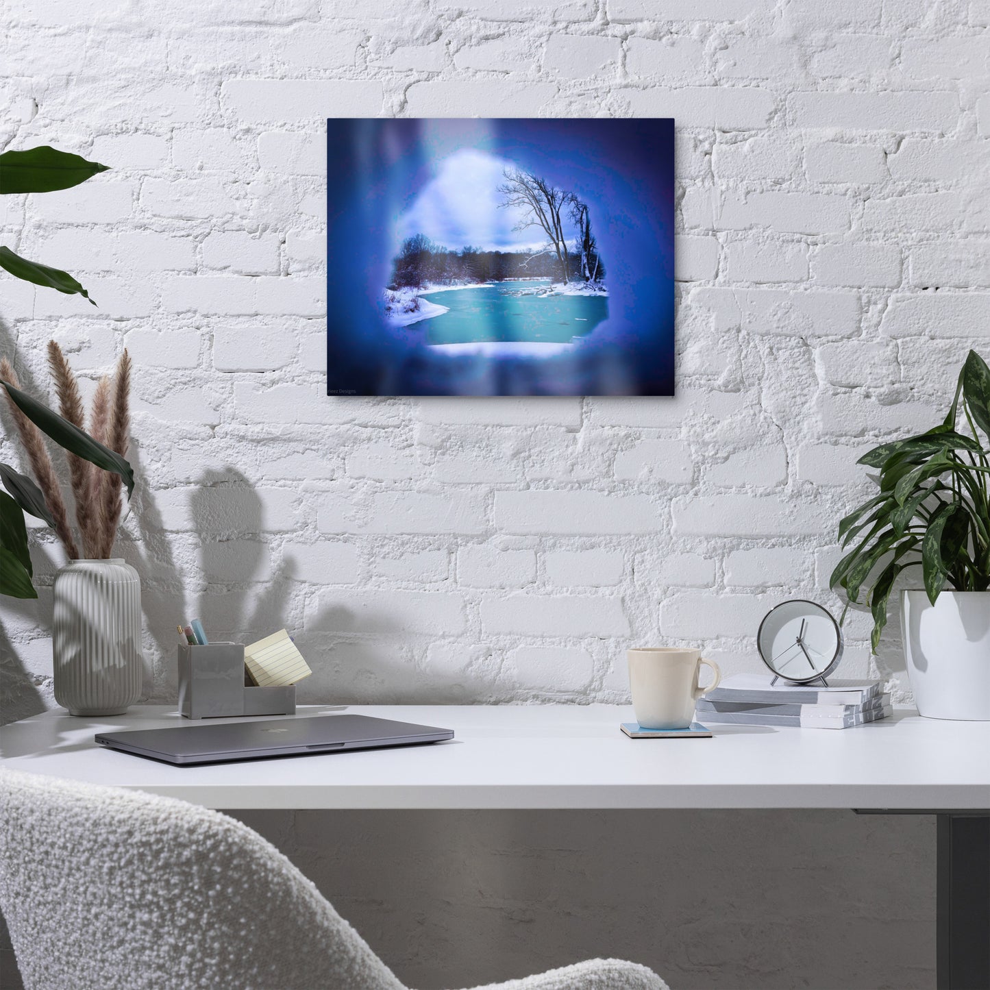 The Portal — Midwinter, Illinois | Metal Print