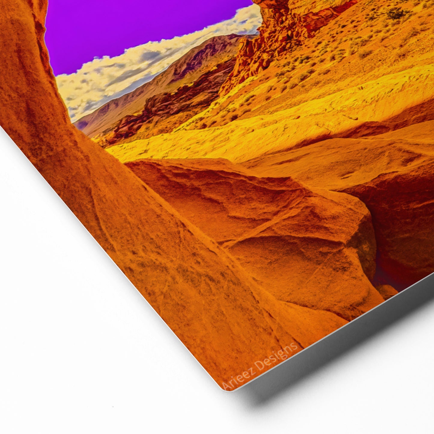 The Portal - Valley of Fire | Metal Print