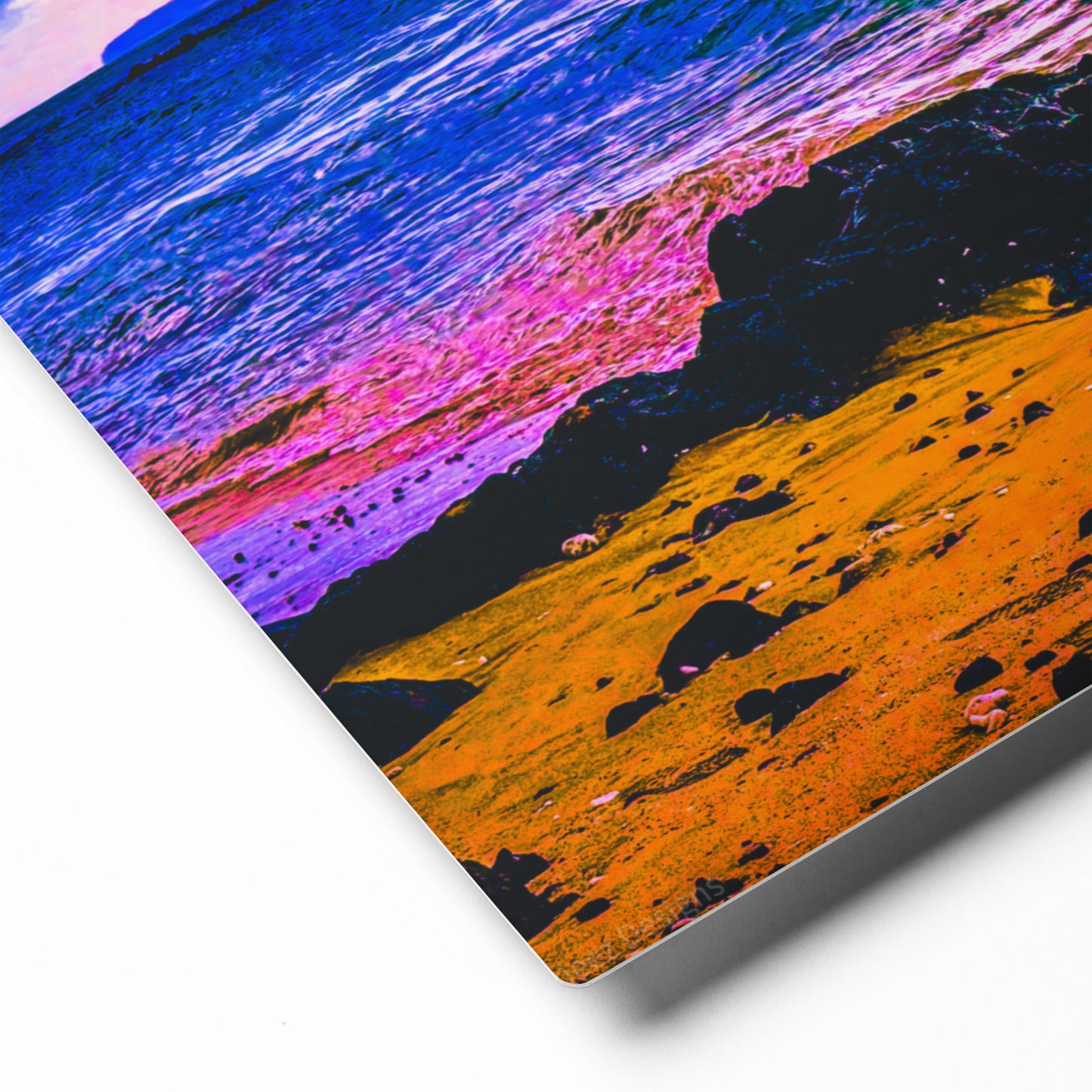 Island on the Horizon — Maui, Wailea | Metal prints